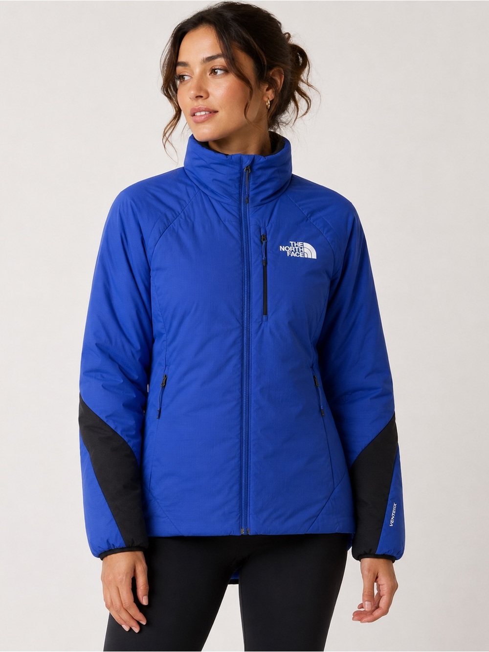 The North Face Ventrix Insulated Jacket Women L Winter Après Ski Cabin Hiking Wa
